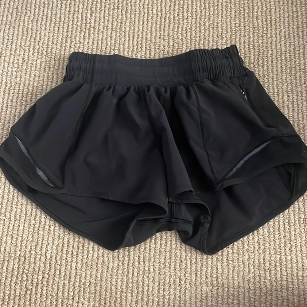 Black lululemon shorts